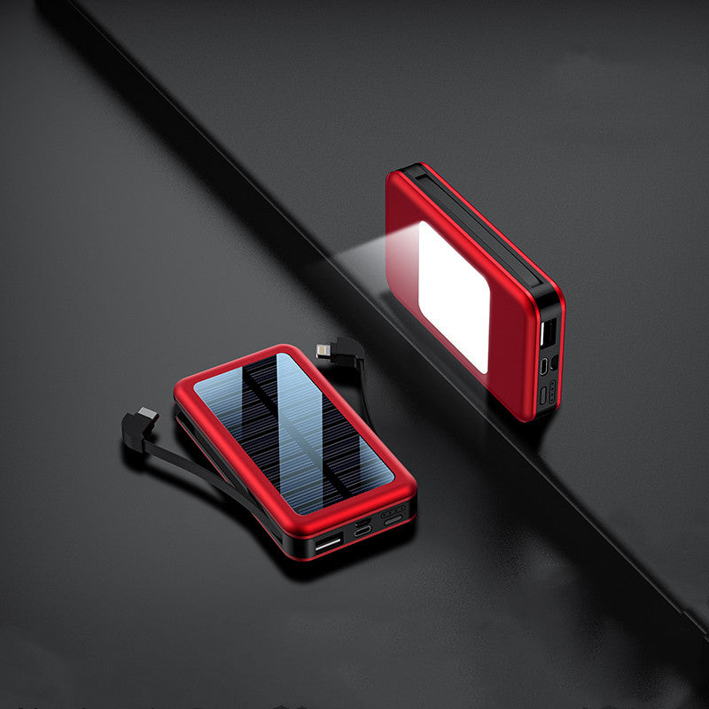 Discover the Power of the Ultra-thin Portable Large-capacity Solar Power Bank