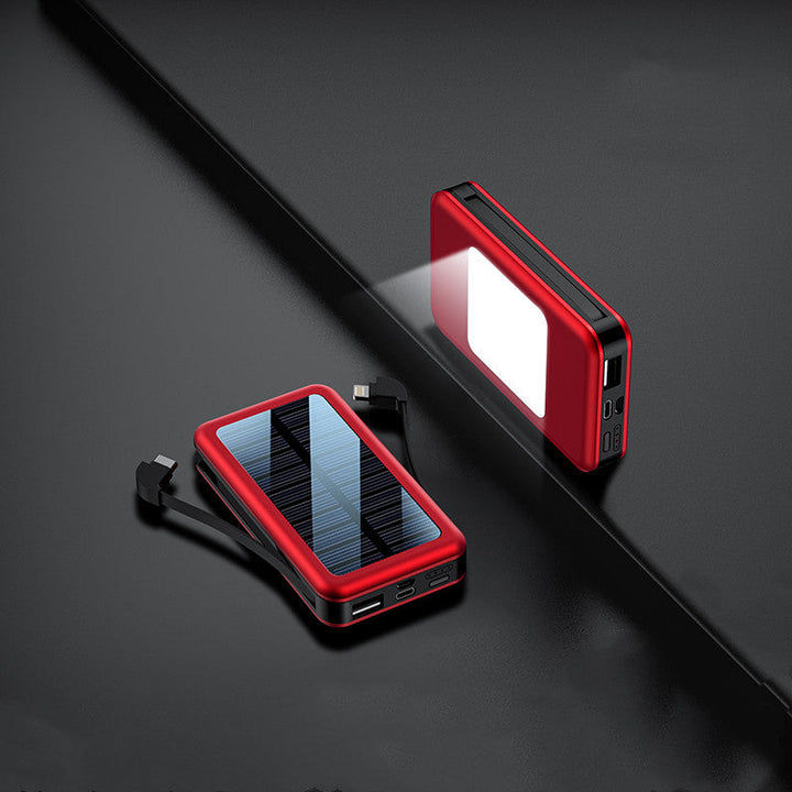 Discover the Power of the Ultra-thin Portable Large-capacity Solar Power Bank