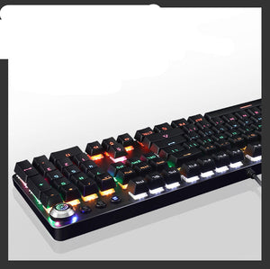 Enhance Your Gaming Experience with the Metal Real Mechanical Keyboard