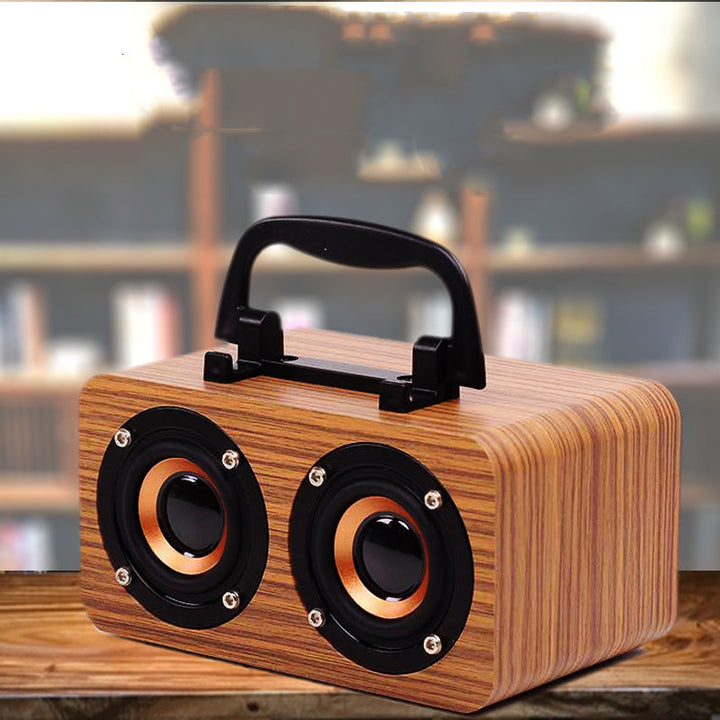 Discover the Ultimate Outdoor Entertainment with Our Wooden Wireless Bluetooth Speaker